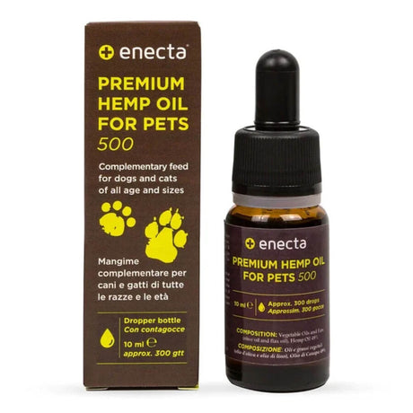 Óleo de CBD para animais - Enecta Pet 500mg