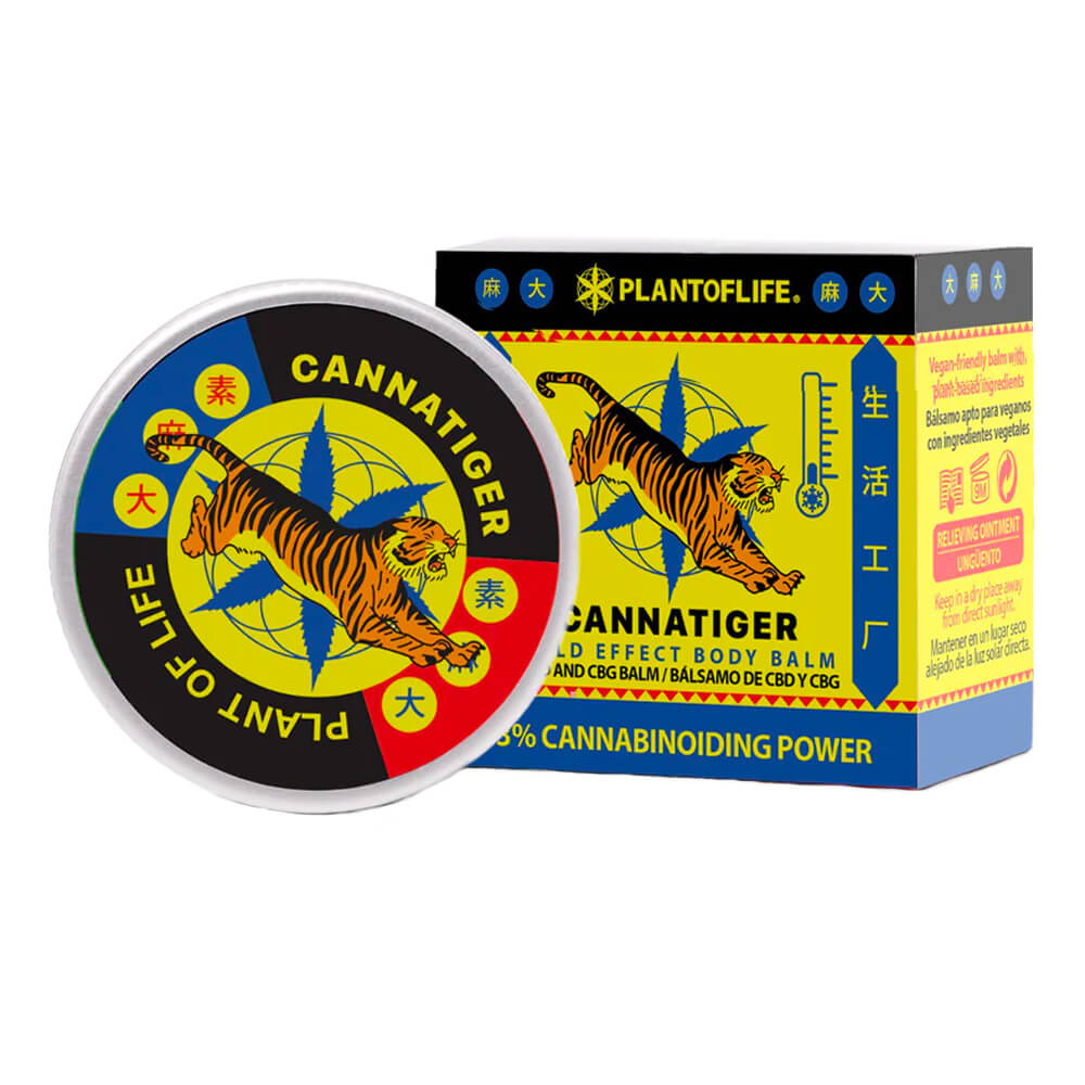 Cannatiger - Cold effect balm 300mg CBD + 60mg CBG (12ml)