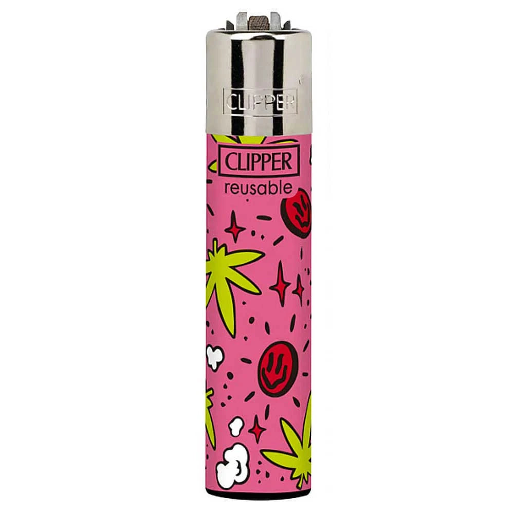 isqueiro clipper hemps rosa