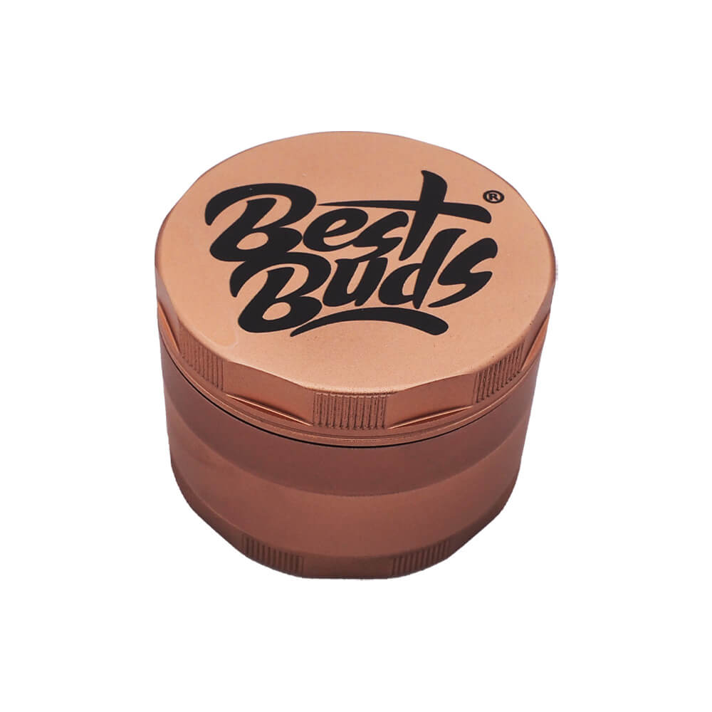 Best Buds Razor Mighty Rose Gold - Aluminum Grinder (4 parts - 60mm)