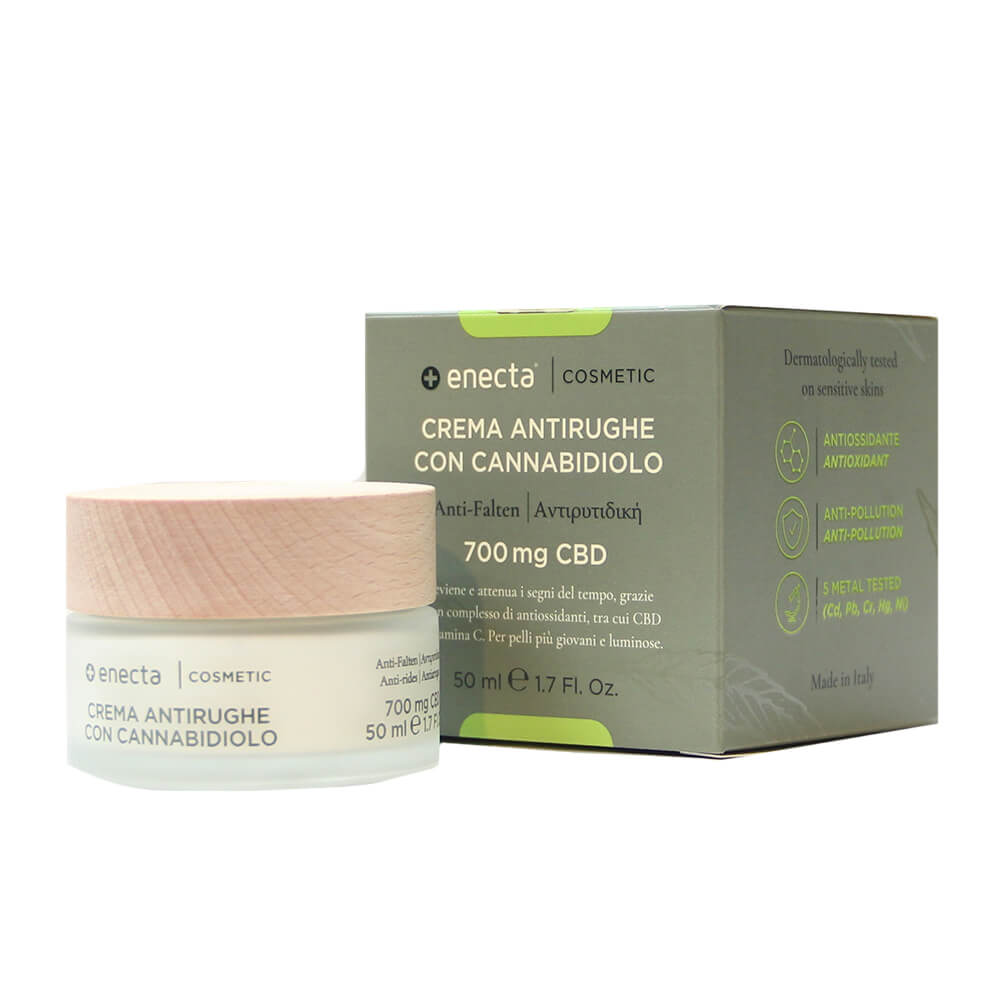 Anti-wrinkle cream with CBD - Enecta 700mg CBD (50ml)