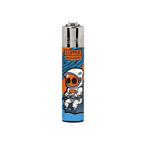 Funny Astronauts Clipper Lighter