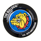 The Bulldog Original Black Metal Ashtray
