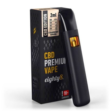 Eighty8 Cherry Zkittles - Vape Descartável de CBD (60% CBD+CBN+CBG) - CBDream