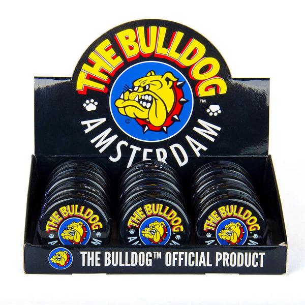 The Bulldog - Black Plastic Grinder (3 Parts)