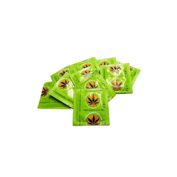 Cannabis condom with Marijuana flavor - Cannadom